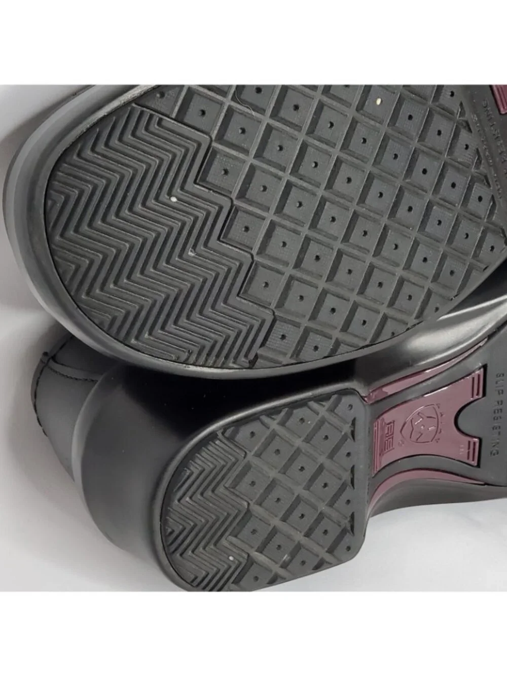 Ariat Expert Safety Clog Slip-On Shoes 8B Composite Toe Nurse Work Matte Black - Picture 8 of 8